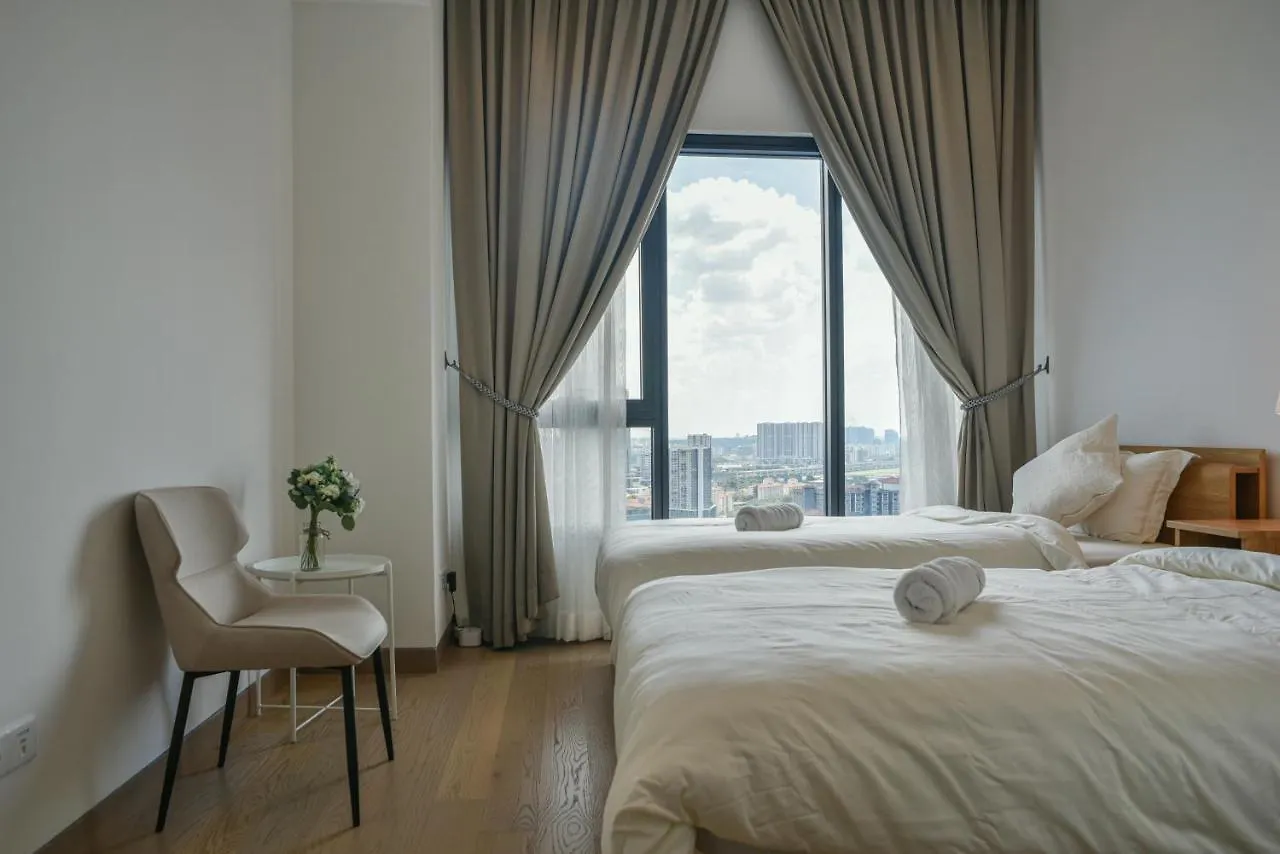 דירה קואלה לומפור Infinity Pool Klcc Lalaport Deluxe Suite By Miko מלזיה