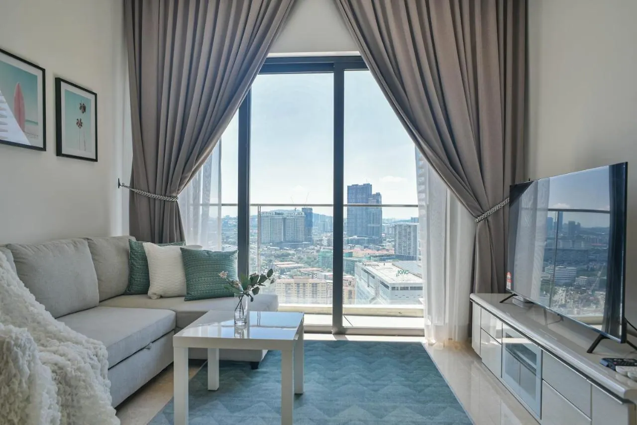 דירה קואלה לומפור Infinity Pool Klcc Lalaport Deluxe Suite By Miko